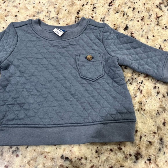 Old Navy 0-3months Quilted Sweatshirt - Picture 1 of 4